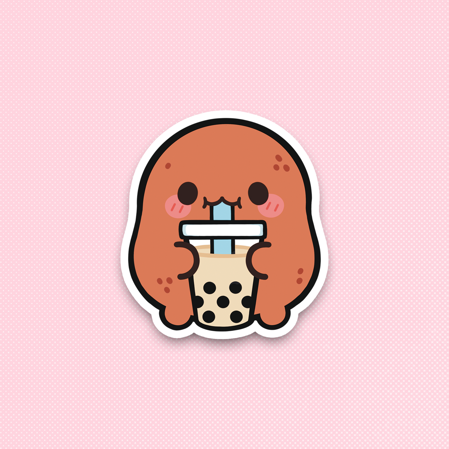 Drink Boba Vinyl Sticker