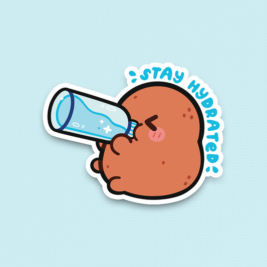 Stay Hydrated Vinyl Sticker